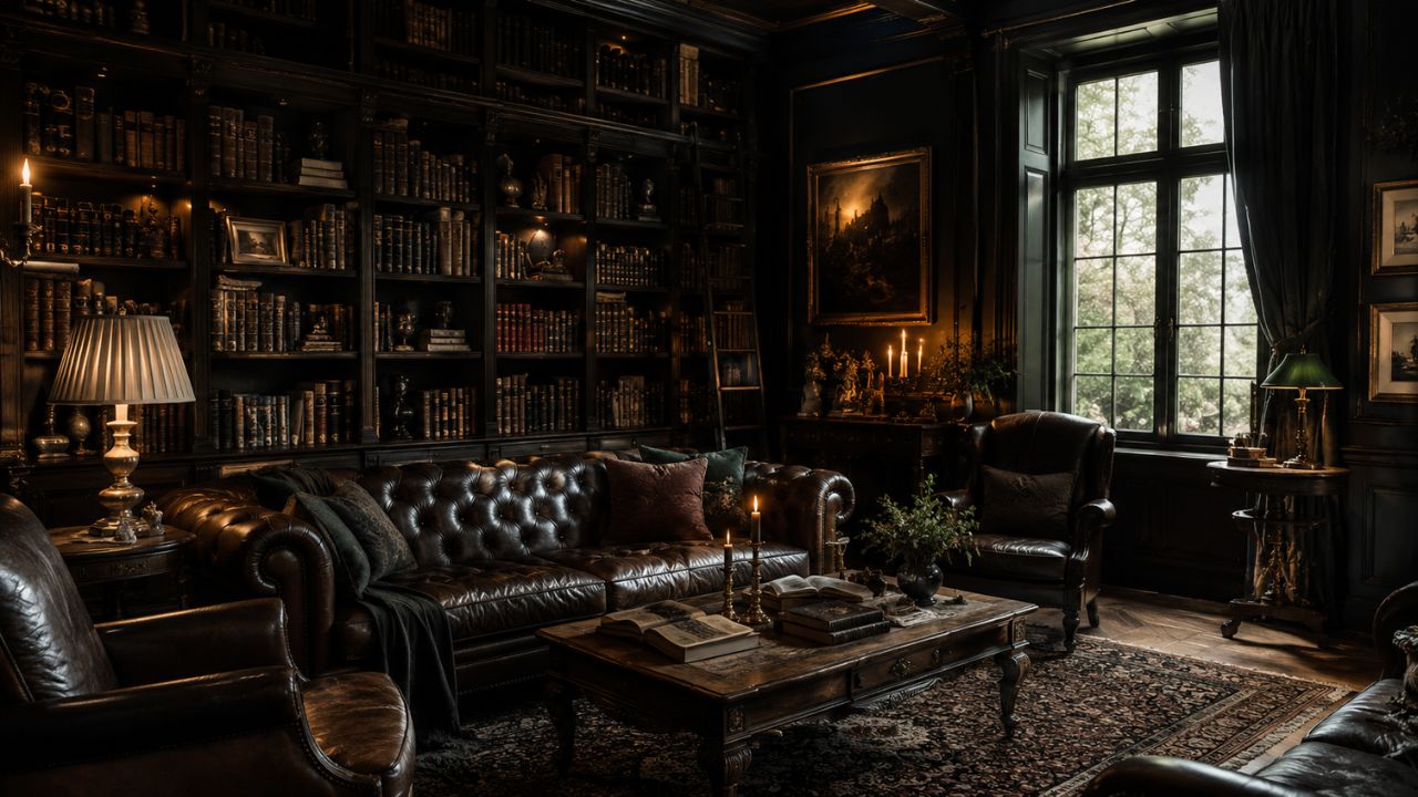Dark Academia Home Decor & Interior Design