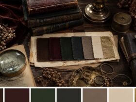 Dark Academia Colors & Design Elements