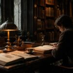 Dark Academia Libraries & Study Spaces