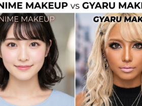 Anime Makeup vs Gyaru Makeup