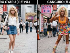 Shiro Gyaru vs Ganguro