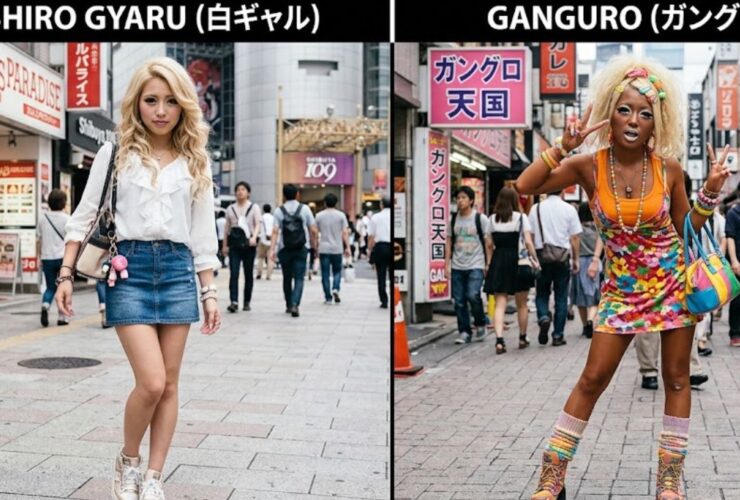 Shiro Gyaru vs Ganguro