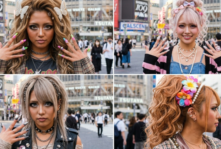 Traditional Gyaru Makeup