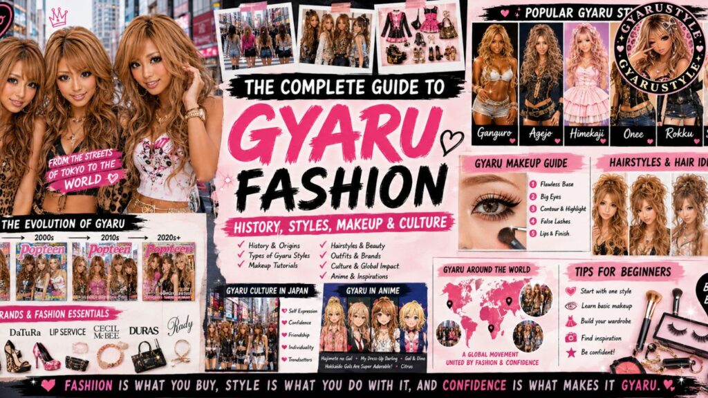  Gyaru Fashion Explained