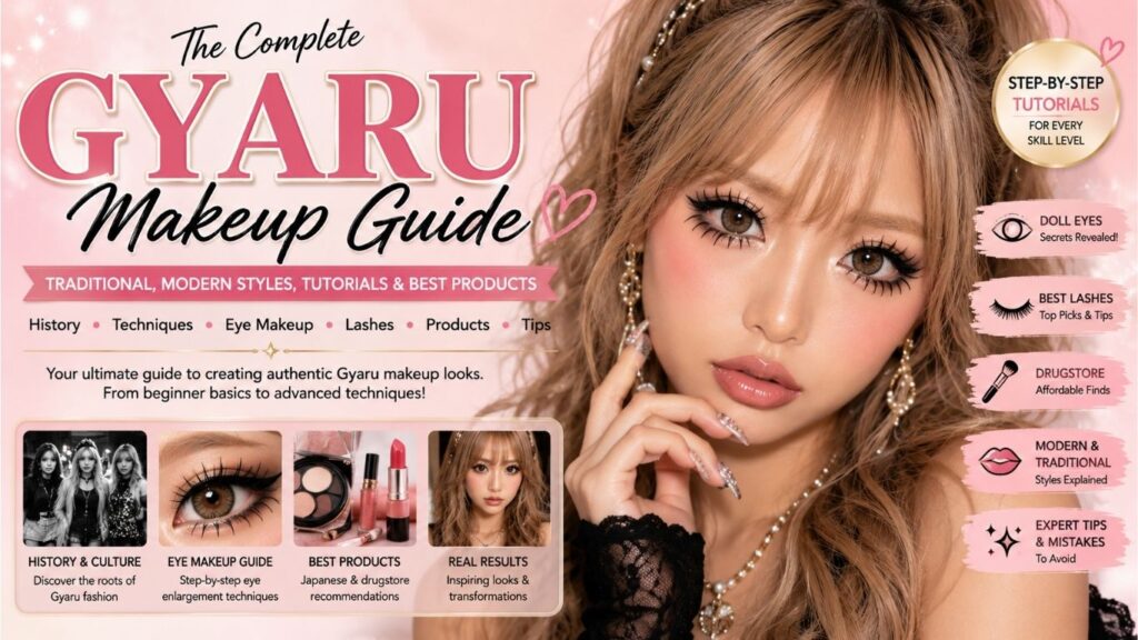 Best Lashes for Gyaru Makeup