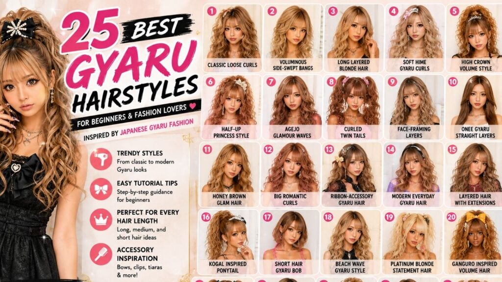 Gyaru Hairstyle