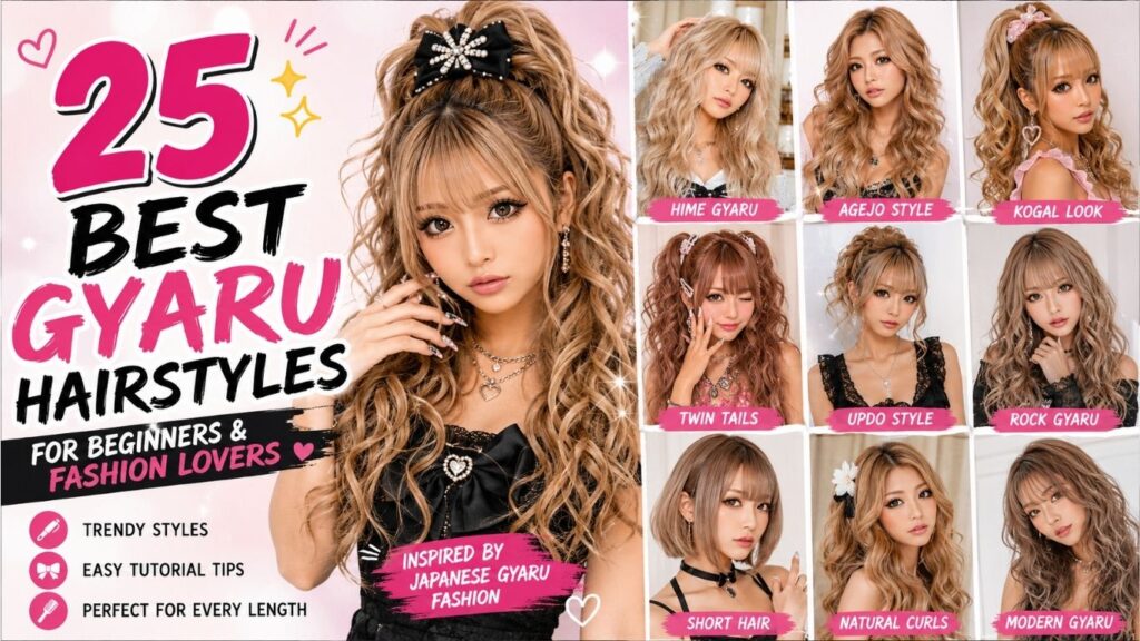 Gyaru Hairstyle