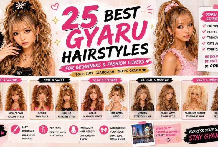 Gyaru Hairstyle