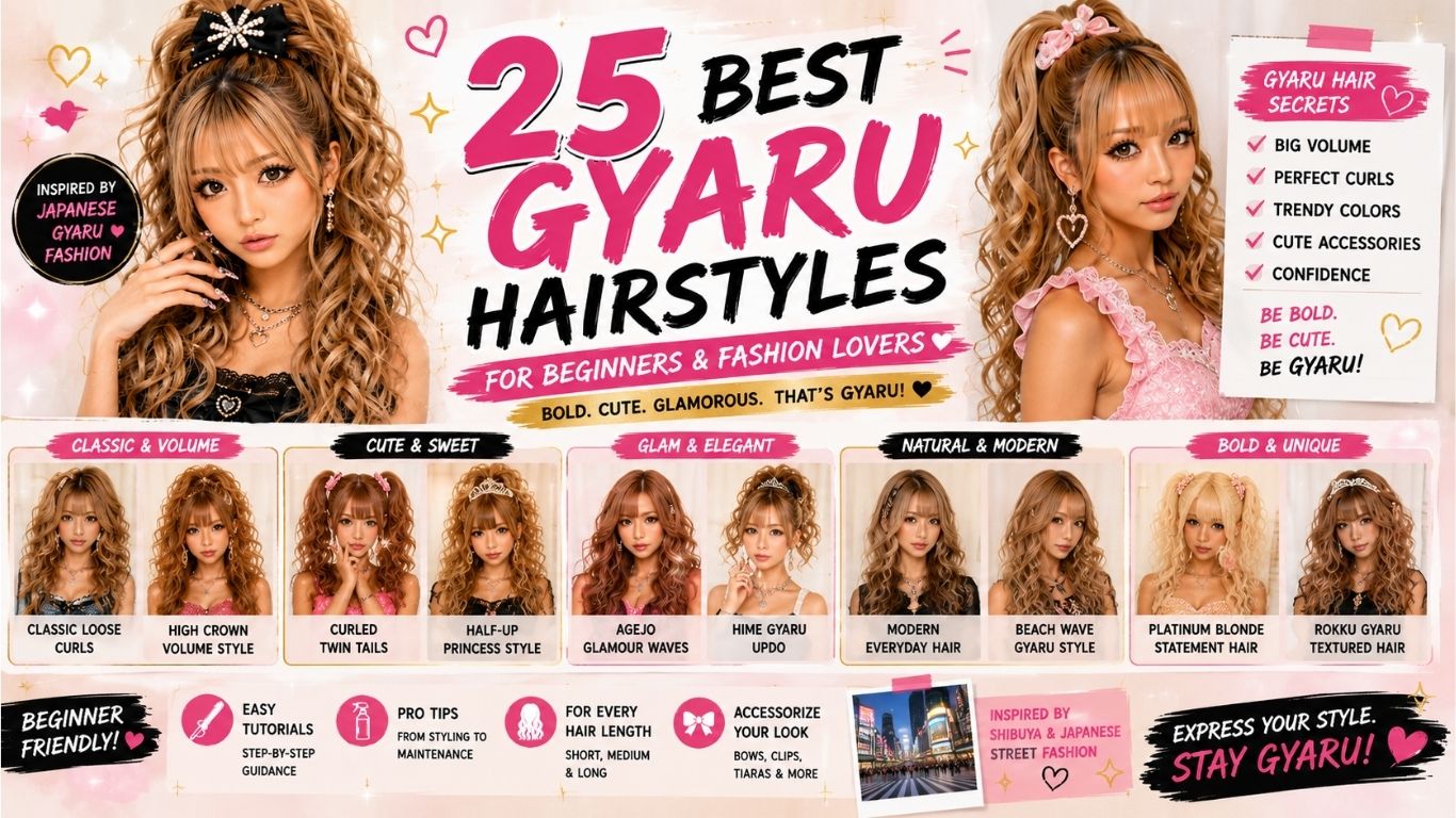 Gyaru Hairstyle