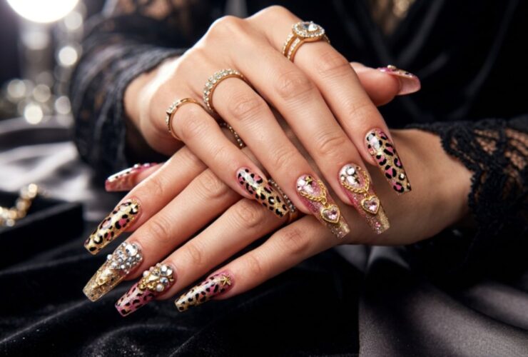 Gyaru Fashionable nails