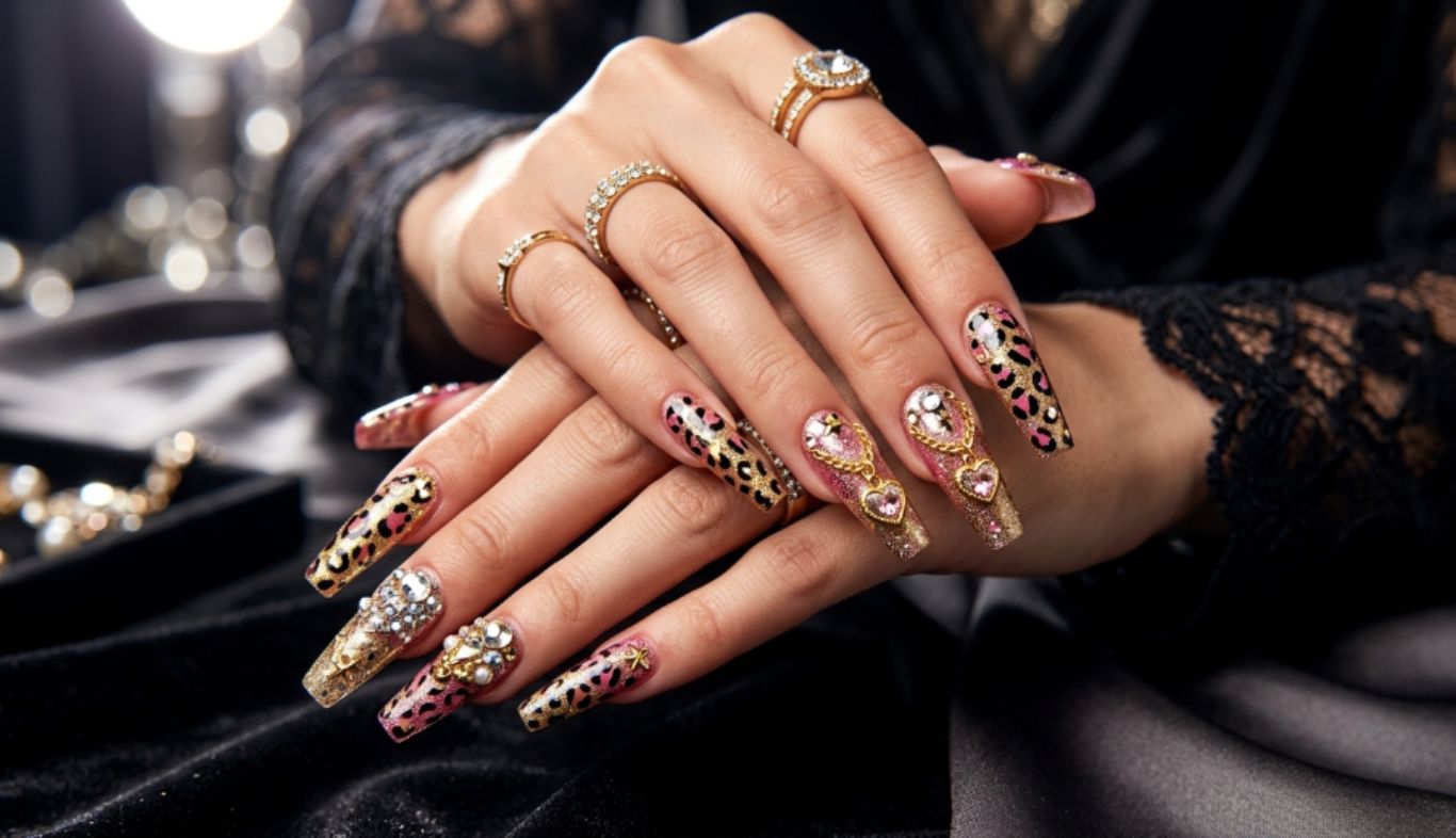 Gyaru Fashionable nails
