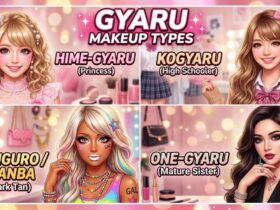 Gyaru Makeup Types