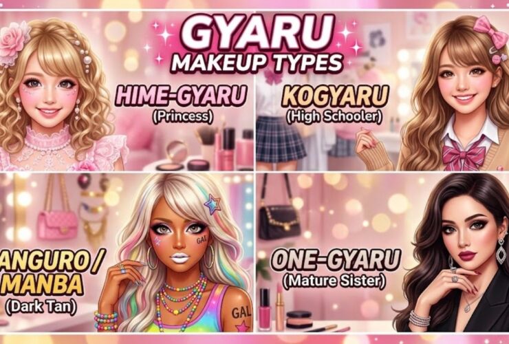 Gyaru Makeup Types