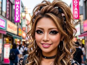 Gyaru eyeliner