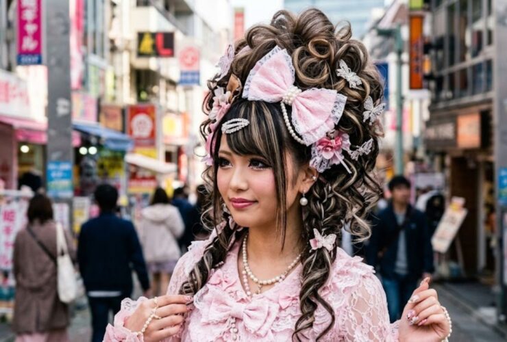 Hime Gyaru Updo