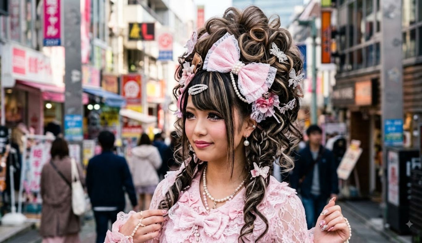 Hime Gyaru Updo