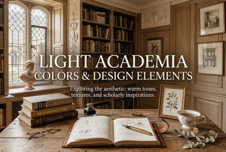 Light Academia Colors & Design Elements