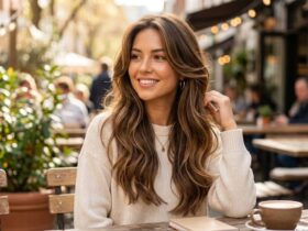 Long Hair with Face-Framing Layers