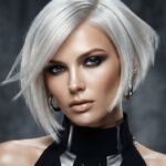 Platinum Blonde Statement Hair