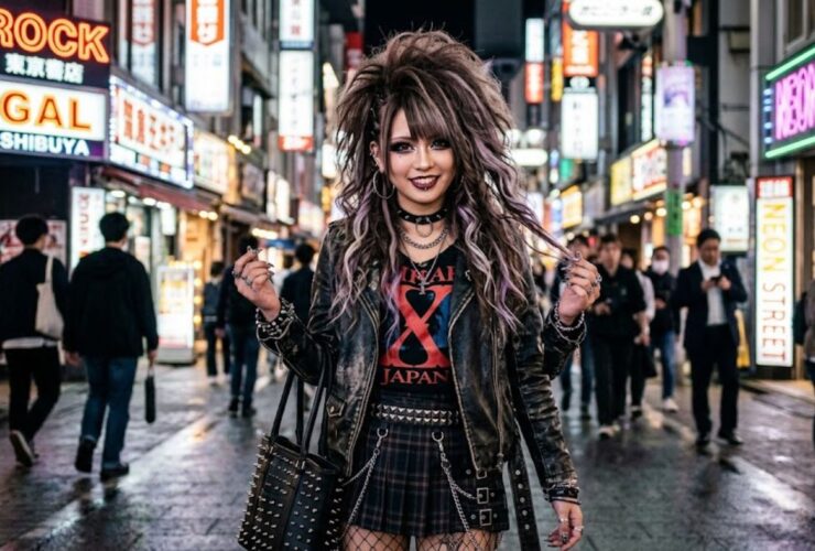 Rokku Gyaru Textured Hair