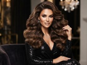 Ultra-Glam Magazine Style Hair