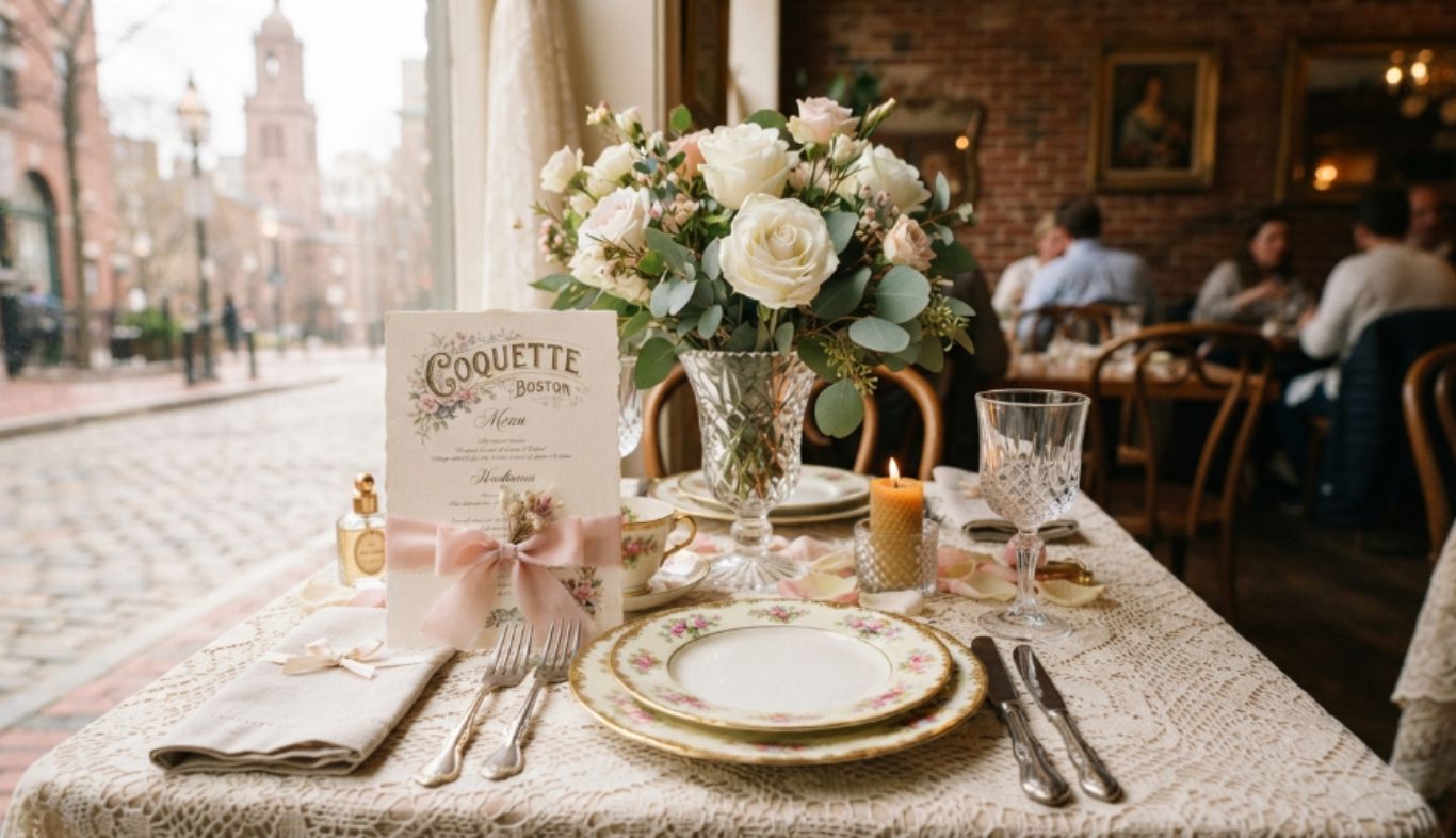 coquette boston menu