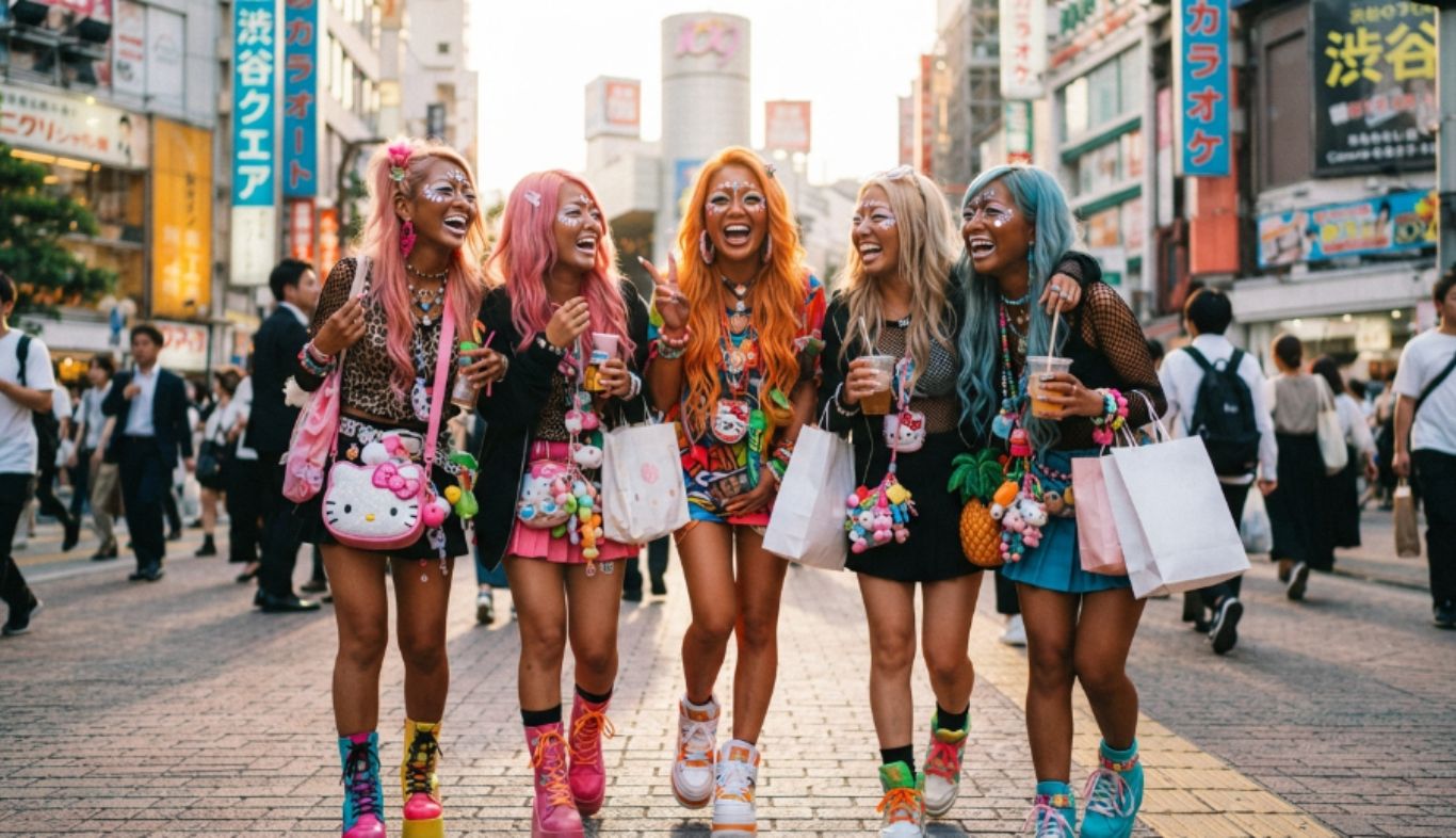 ganguro japan