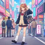 kogyaru Shorter skirts
