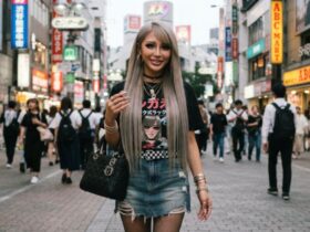 straight hair gyaru