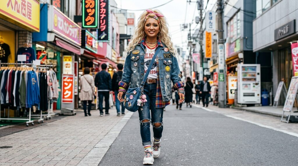Amekaji Gyaru